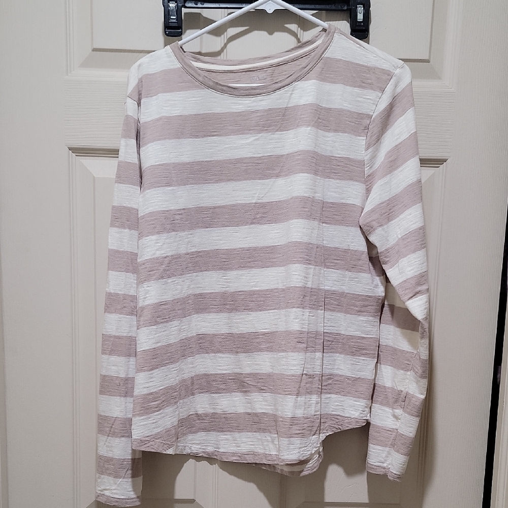 Striped Long Sleeve Top